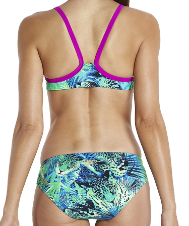 W16 Speedo Junglewave Allover Rippleback 2 pieces